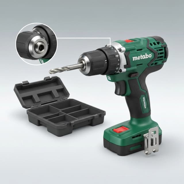 Акумуляторний дриль Metabo PowerMaxx BS 12